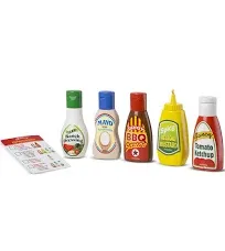 Melissa & Doug Favorite Condiment Play Food Set