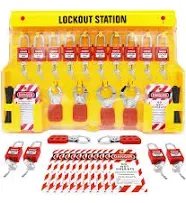 Tradesafe Lockout Tagout Station