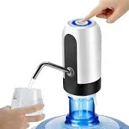 5 Gallon Water Bottle Dispenser USB Charging Water Bottle Pump Portable for Camp