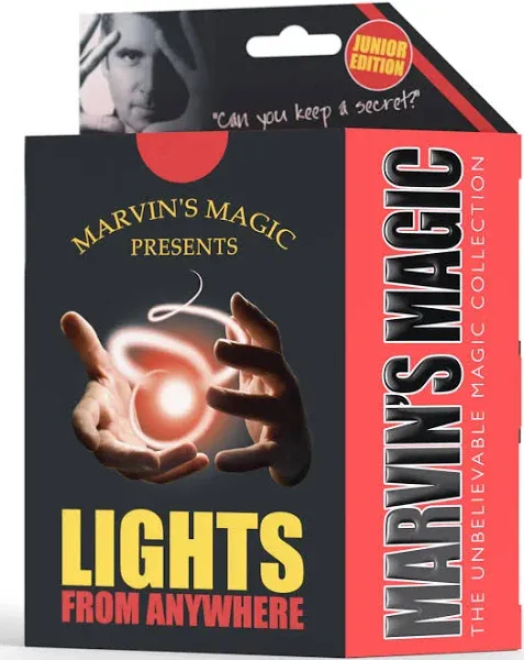 Marvin's Magic - Lights From Anywhere - Teen & Adult Edition - Professional Adult Tricks Set - Amazing Magic Tricks For Teens & Adults - Includes Light Props and Instructions