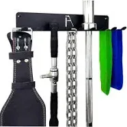 IRON AMERICAN Multi-Purpose Omega Gym Storage Rack 9 OR 11 Gym Hook Heavy-Duty Gym Wall Organizer Gym Hanger