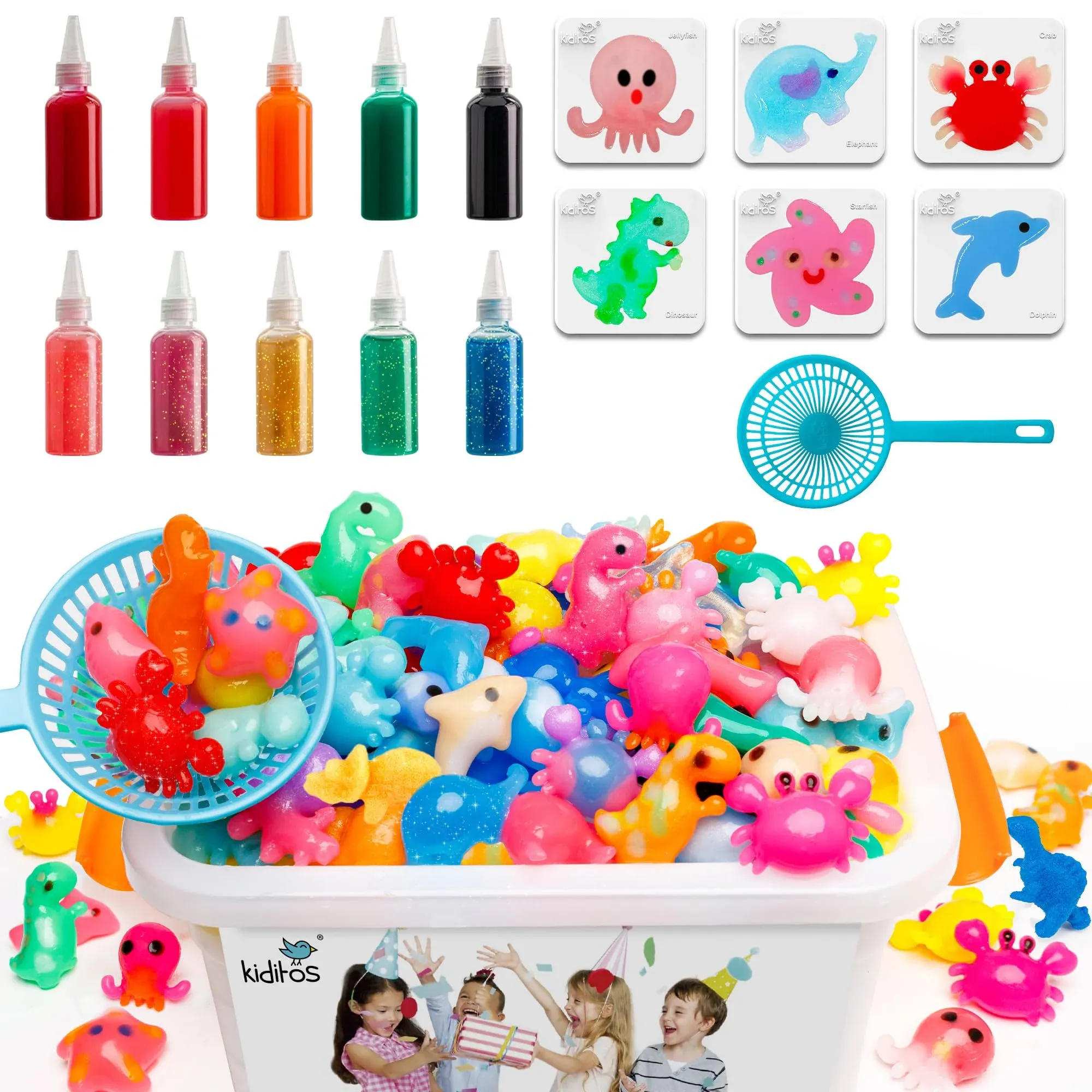 Sea Creature 10 Colors Magic Water Elf Toy Kit (MWET-10N)