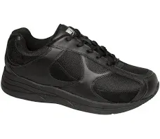 DREW 40760-19 SURGE Black Athletic Shoes 11.5 4W WIDE Orthotics Shoes NIB