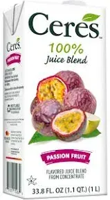 Ceres 100% Passion Fruit Juice