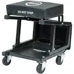 Omega 2-N-1 Mechanics Creeper Seat/Step Stool