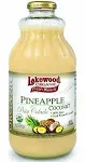 Lakewood Organic Juice, Pina Colada, 32 fl oz 32 Fl Oz (Pack of 1) 