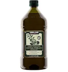 Kirkland Signature  2 Liter 2 x Organic Extra Virgin Olive Oil, Set of 4