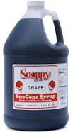 Blue Raspberry Sno Cone Syrup - 128 Ounce - Easy to Use &amp; Mix with Other Flavors