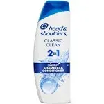 Head & Shoulders 2 in 1 Dandruff Shampoo and Conditioner Classic Clean - 12.5 fl oz