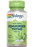 Solaray Fenugreek and Thyme Capsules