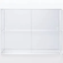 Acrylic Storage Case with Sliding Doors