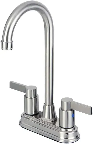 Kingston Brass KB8498NDL NuvoFusion 4" Centerset Bar Faucet