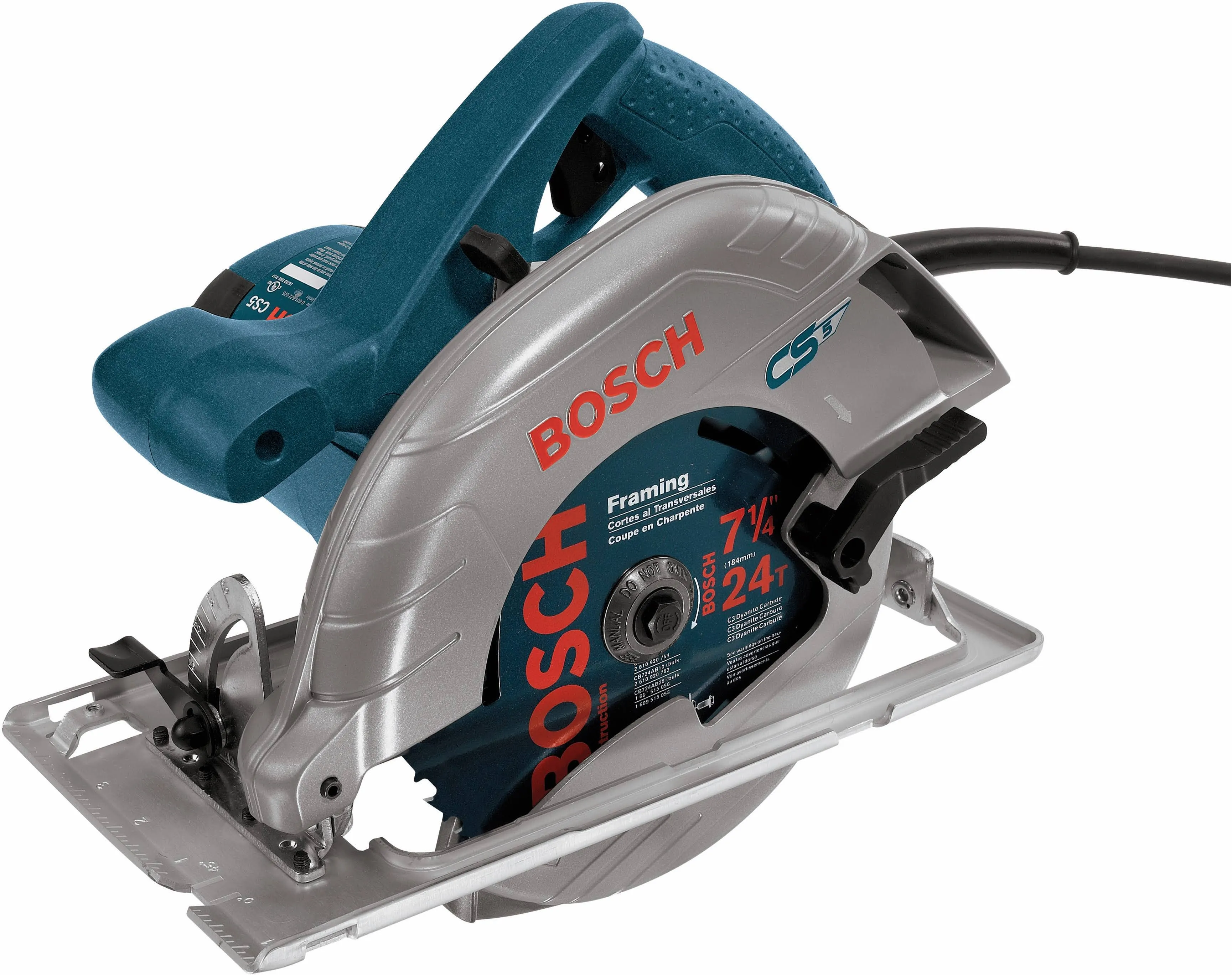 BOSCH CS5 7-1/4" Blade-Left Circular Saw (15 Amp)