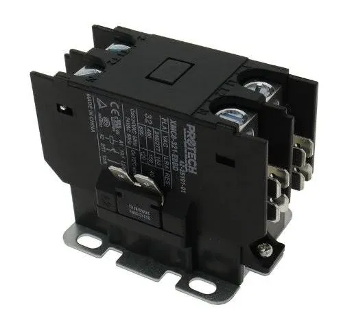 Generic OEM Replacement for Rheem Single Pole / 1 Pole 30 Amp 24V Coil Condenser Contactor 42-42478-03 Rheem