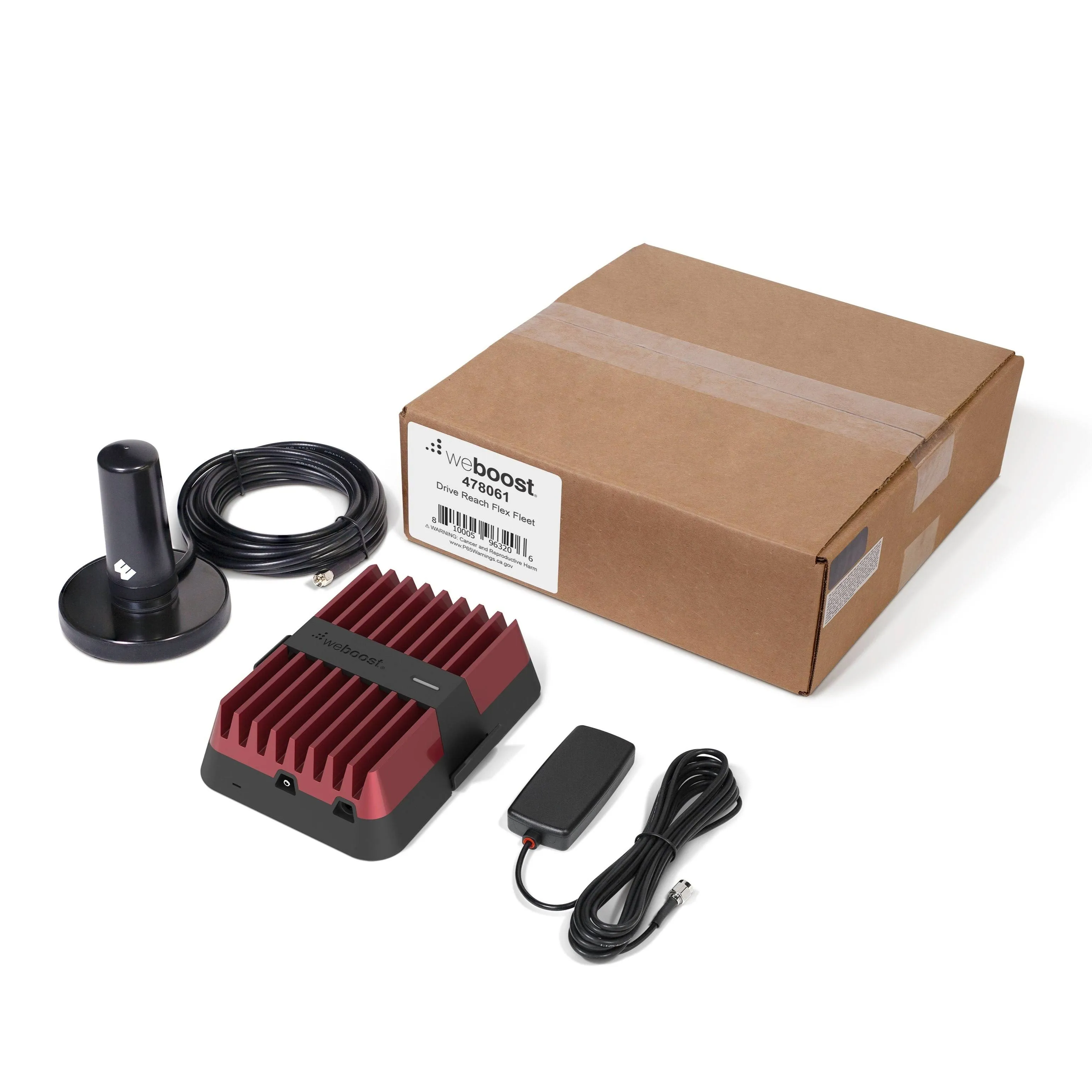 weBoost Drive Reach Flex Fleet 5G-Compatible In-Vehicle Signal Booster (478061)