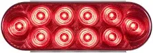 Optronics Waterproof Submersible LED Light Polycarbonate Red STL72RB