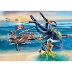 PLAYMOBIL 71419 Pirates: Pirate vs. Deeper – Battle with the Giant Octopus