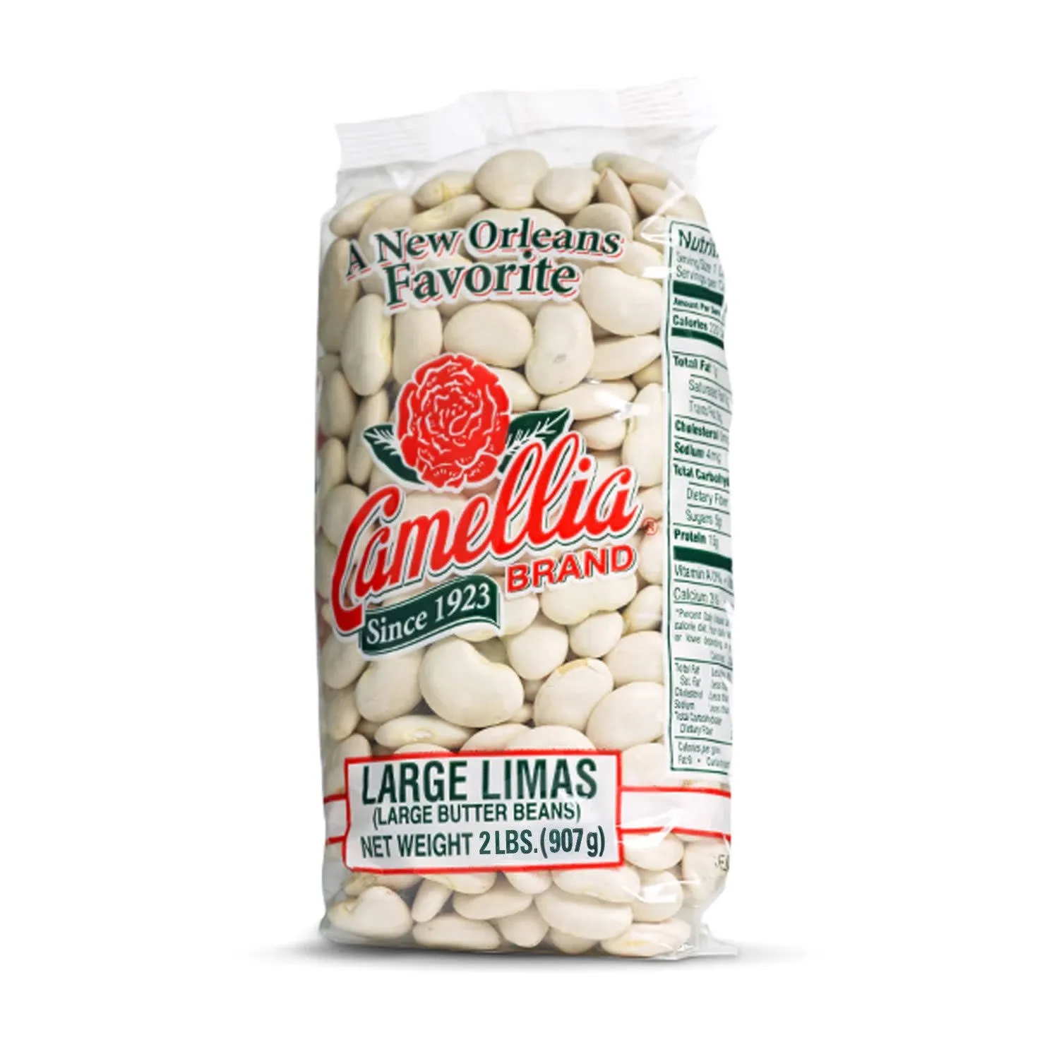 Camellia Brand Dry Large Lima Beans, 2 Pounds