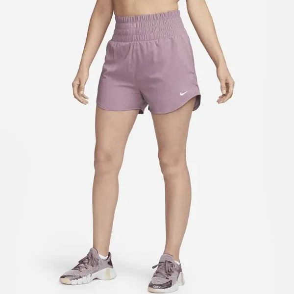 Nike One Women's Dri-FIT Ultra High-Waisted 3" Brief-Lined Shorts