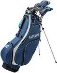 Wilson Magnolia Golf Set with Cart Bag Navy