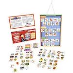 SchKIDules Visual Schedule for Kids Deluxe Bundle Magnetic Daily Cale