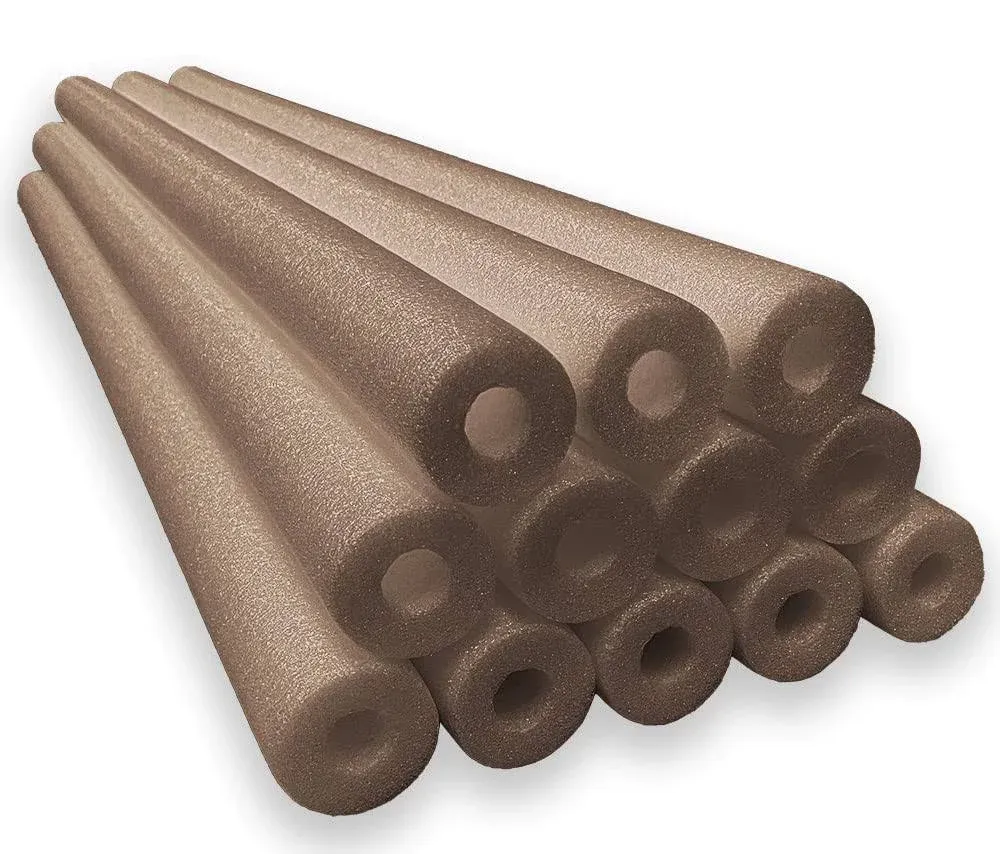 Oodles of Noodles 12 Pack of 52 inch Foam -Brown