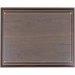 SHOP AWARDS AND GIFTS 8.5 x 11 Certificate Frame Holder, Slide in Wall Plaque Display, 10.5 x 13 Inch Board, Multiple Colors (Walnut)