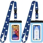 Cruise Lanyards Waterproof Cell Phone Pouch Dry Case w/Touch Screen - Large