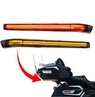 Harley Davidson Eagle Lights Tour Pak Auxiliary LED Brake, Tail and Turn Signal Lights for Harley Davidson Motorcycles