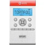 Eton American Red Cross ZoneGuard AM/FM/NOAA Radio, Alarm Clock, Weather Alerts