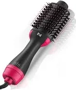 4 in 1 Hair Brush Blow Dryer Ion Generator Ceramic Coating Fast Drying Perfect One Step