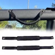 Bestaoo Roll Bar Grab Handles Paracord Grip Handle For Ford Bronco Accessories 2021 2022 2023 2024