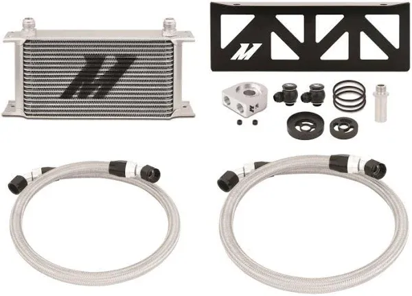 Mishimoto Silver Scion FR-S Oil Cooler Kit For 2013 Subaru BRZ