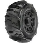 Pro-Line Racing Dumont 3.8 Paddle MTD on Raid Blk 17mm F/R PRO1019210 RC Tire