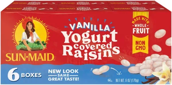 Sun-Maid Vanilla Yogurt Covered Raisins