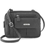 MultiSac Zippy Triple Compartment Crossbody Bag