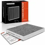 A-Premium Cabin Air Filter with Activated Carbon Compatible with Hyundai, Kia & Genesis Vehicles - Santa Fe, Genesis, Telluride, Stinger, G80, G70, Equus, G90, K900, GV80 - Replace# 97133-3M000