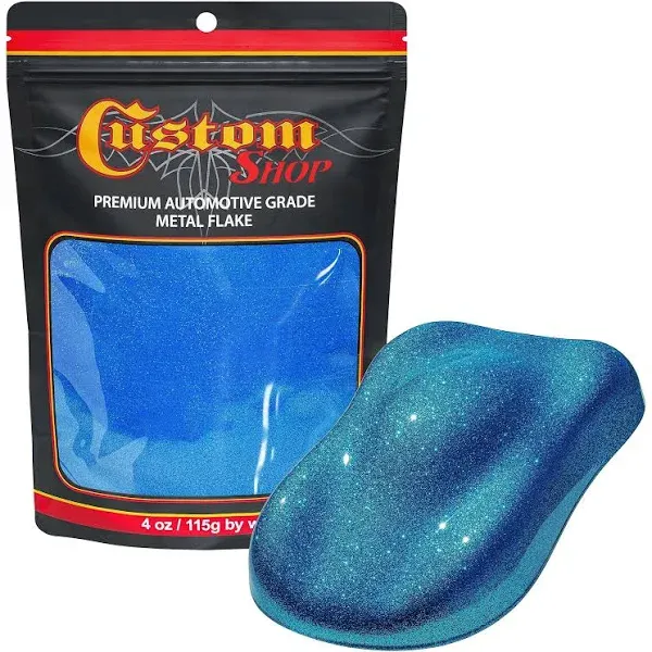 Custom Shop - Deep Marine Blue - 4-Ounce Medium Flake .008 Micron Size