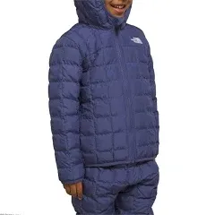 The North Face Reversible Thermoball Hooded Jacket Kids Cave Blue 6