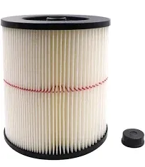 Replacement Filters 17816 Compatible with Shop Vac Craftsman 9-17816, Fits Most 5 Gallon and Larger Wet/Dry Vacs