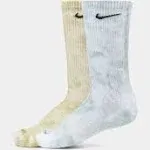 Nike Everyday Plus Cushioned Tie-Dye Crew Socks (2 Pairs)