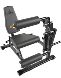 Gronk Fitness Leg Extension Machine and Leg Curl Machine Plate Loaded Adjustable Leg Extension Bench