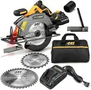 MOTORHEAD 20V Ultra 6-1/2" Cordless Circular Saw