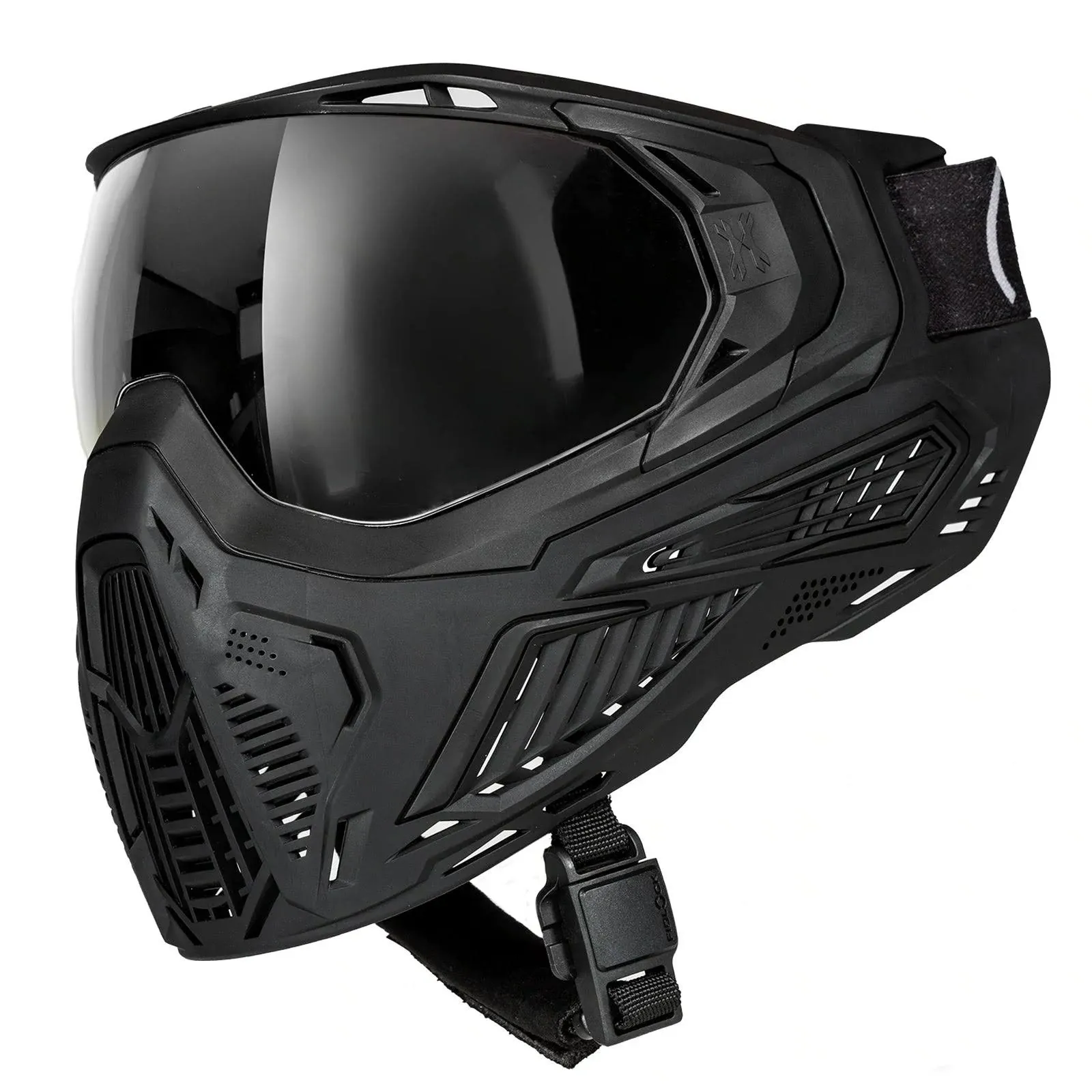 HK Army SLR Paintball Mask - Midnight (Black/Black w/ Smoke Lens)