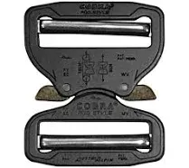 Cobra Buckle 2" Dual Adjustable No-Sew