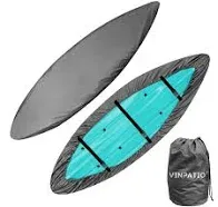 Vinpatio 600d Kayak Cover Canoe Cover Paddle Board Cover Kayak Covers for Outdoor Storage