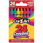 LaRose Industries 48-Count Multicolor Washable Crayons, Back to School Supplies