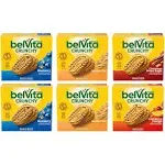 belVita Breakfast Biscuits Variety Pack, 4 Flavors, 6 Boxes of 5 Packs (4 ...