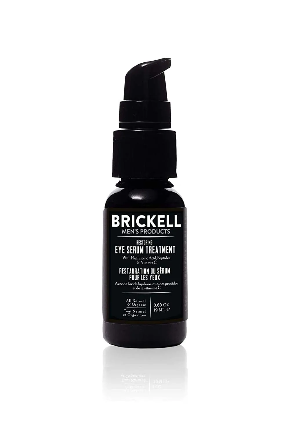 Brickell Men&#039;s Dark Circle Under Eye Treatment Serum For Men, Unscented, 0.65 Oz