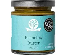 Nutural World - Smooth Pistachio butter 6 Oz (170g) - 100% pure single ingredient - Great Taste Award winner